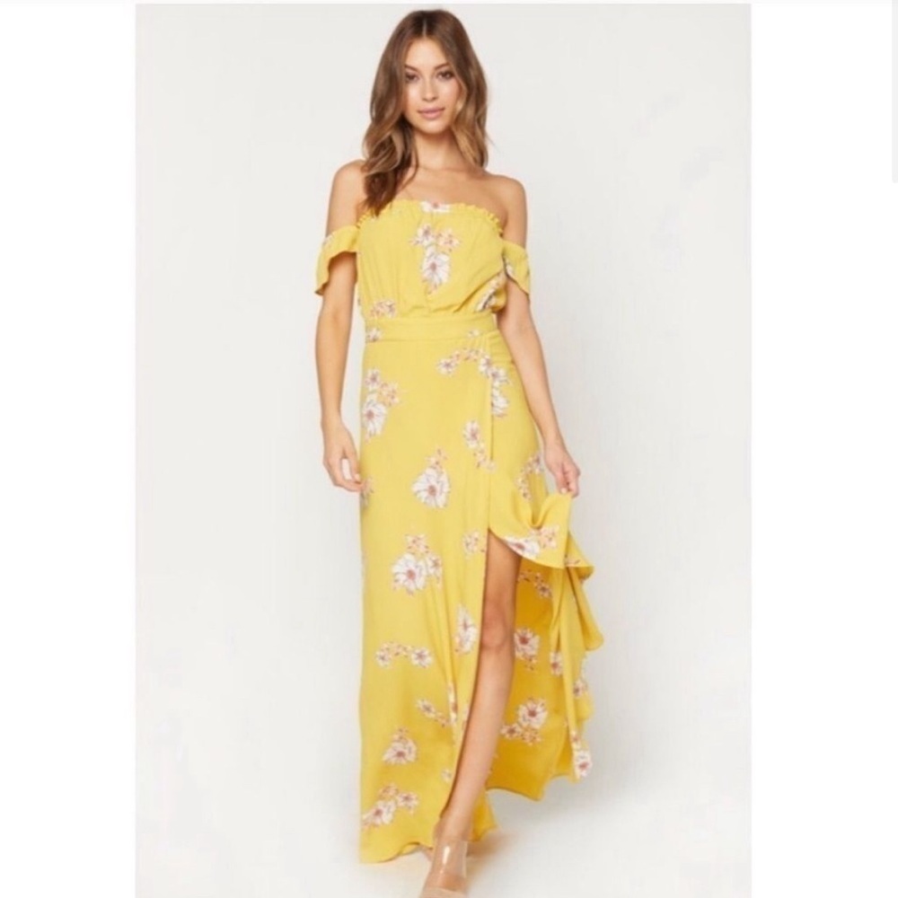 Flynn Skye Bella Maxi Dress - marigold